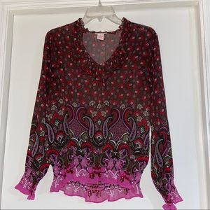 women’s long sleeve blouse
